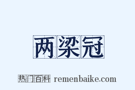 两梁冠是什么意思的图片
